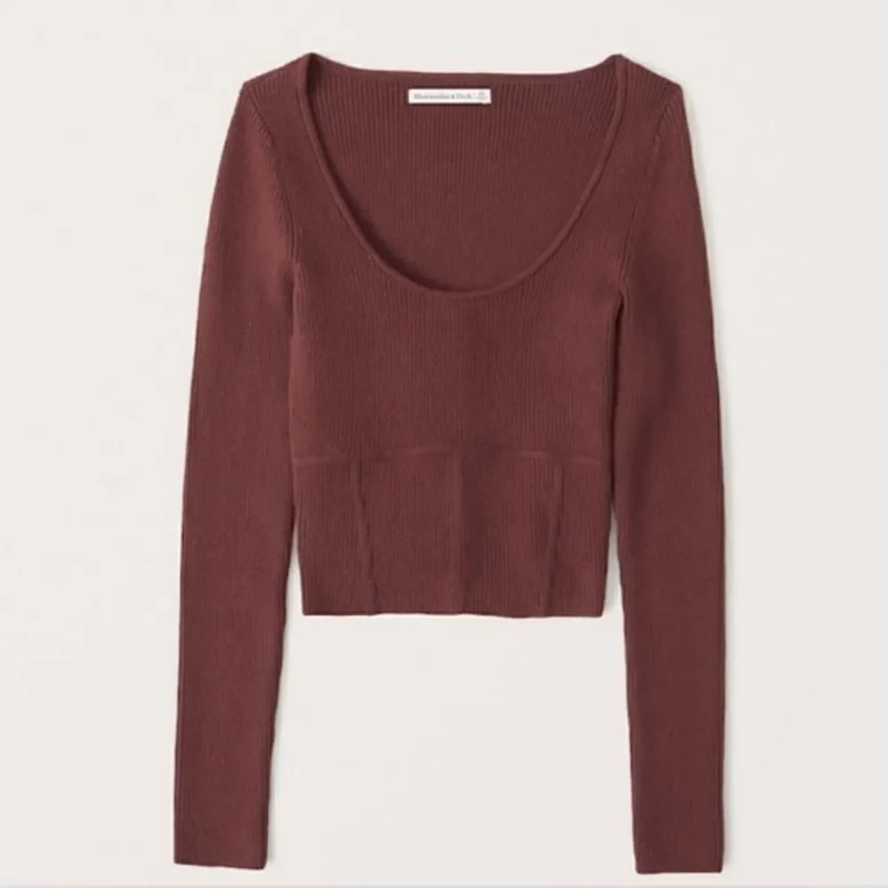 NWT Abercrombie & Fitch corset sweater top size small